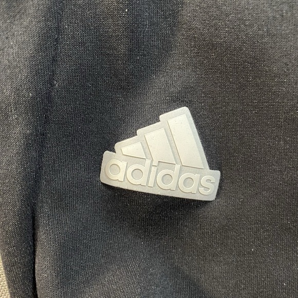 Adidas Future Icons Black Pants Joggers Tapered Fit  Men's Medium - Picture 4 of 14